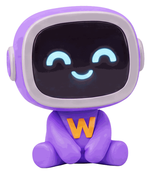 Mascota Wichay con un calendario
