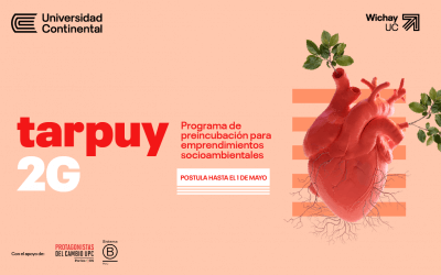 Postula tu idea de emprendimiento en Tarpuy2G